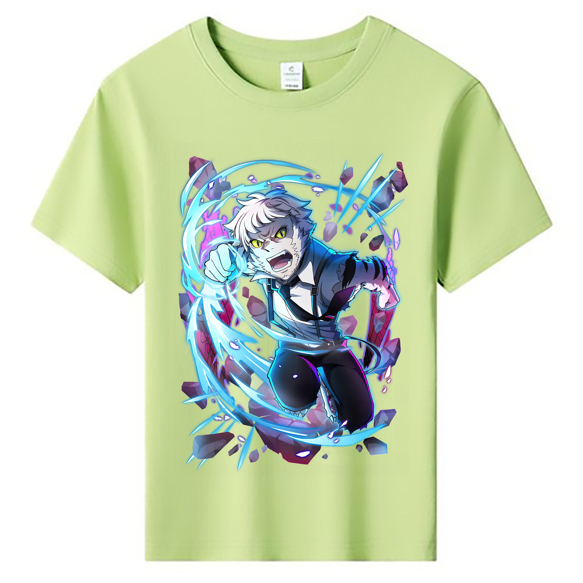 （画像用） 文豪ストレイドッグス Bungo Stray Dogs 綿100％キッズTシャツ（フロントプリント）